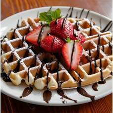 BELGIAN WAFFLE MIX CHOCOLATE STRAWBERRY - 4000G BELGIAN WAFFLE MIX CHOCOLATE STRAWBERRY - 4000G