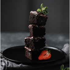BROWNIE PREMIX CHOCOLATE CHARCOAL - 4000g BROWNIE PREMIX CHOCOLATE CHARCOAL - 4000g