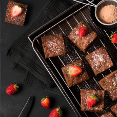 BROWNIE PREMIX CHOCOLATE STRAWBERRY - 4000g BROWNIE PREMIX CHOCOLATE STRAWBERRY - 4000g