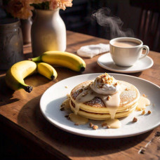 Pan Cake Premix Banana Cream - 4000g Pan Cake Premix Banana Cream - 4000g