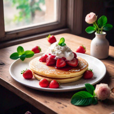 Pan Cake Premix Strawberry - 4000g Pan Cake Premix Strawberry - 4000g