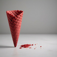 Waffle Cone Premix Red Velvet - 4000g Waffle Cone Premix Red Velvet - 4000g